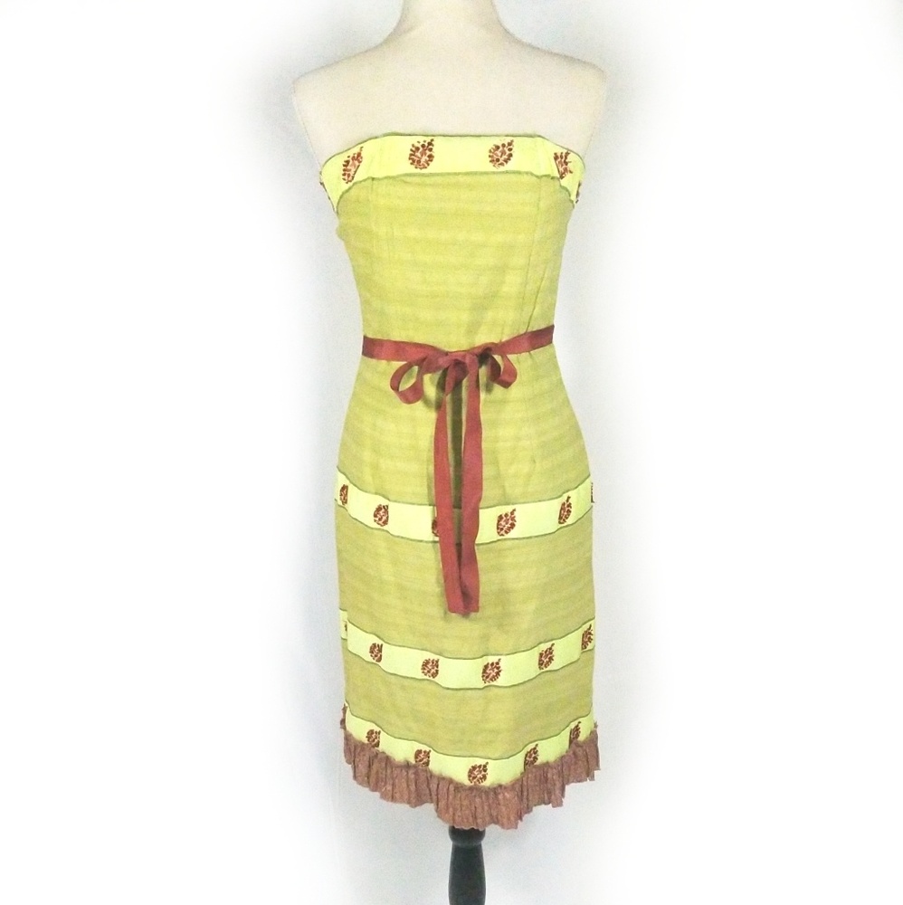 Adorable strapless cotton dress by Plenty